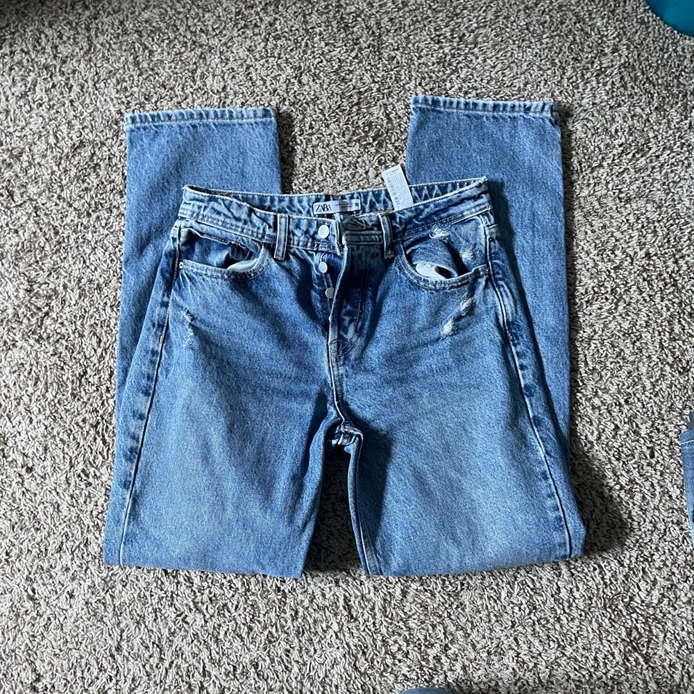 Zara Straight Leg Jean